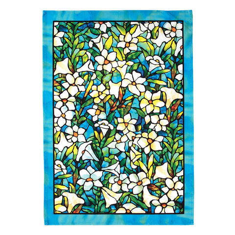 Louis C. Tiffany Field of Lilies Tea Towel