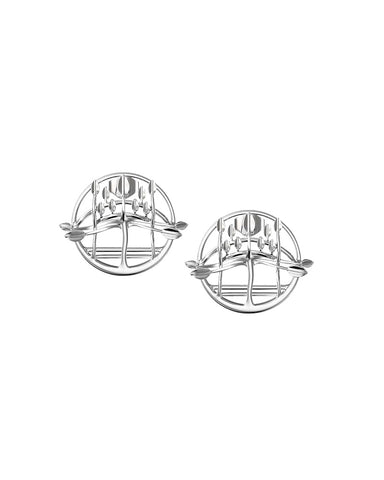 Charles Rennie Mackintosh Grace Sterling Silver Earrings