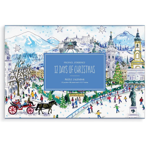 12 Days of Christmas by Michael Storrings Advent Calendar Puzzle