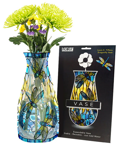 Modgy Louis C. Tiffany Expandable Vases Set of Four