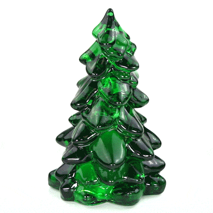 Mosser Glass Christmas Tree - 2.75" Green