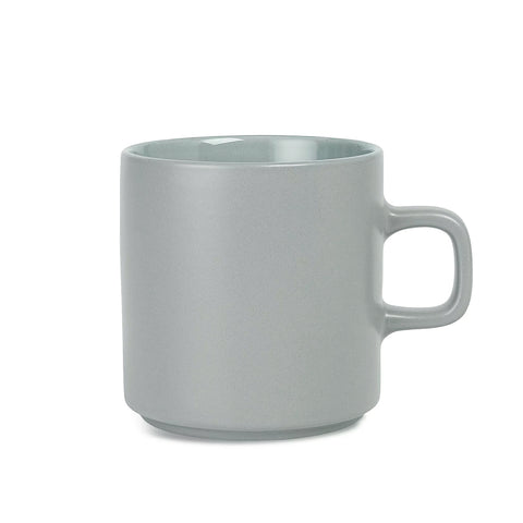 Blomus Pilar Stoneware Coffee Cups (Set of 4) - Mirage Grey