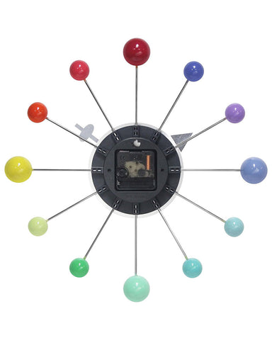rainbow orb clock back