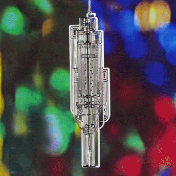 Frank Lloyd Wright Saguaro Forms Wrightsicle Ornament