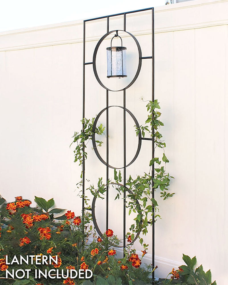 wrought iron plant trellis Kanazawa Wrought Iron Lattice