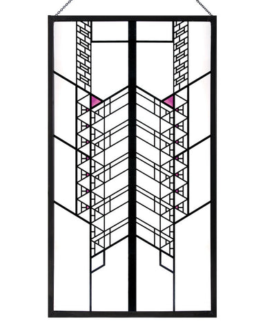 Frank Lloyd Wright Hollyhock House Stained Glass