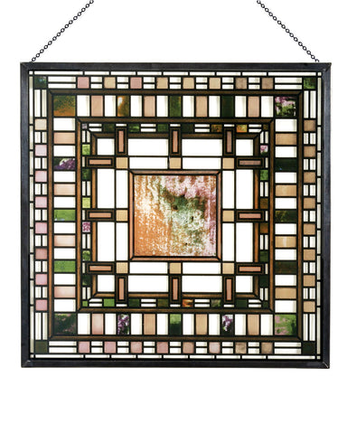 Frank Lloyd Wright D.D. Martin House Stained Glass