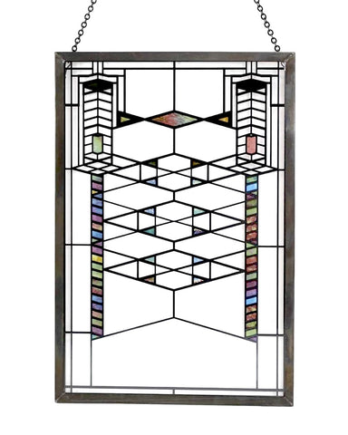 Frank Lloyd Wright Robie Stained Glass Suncatcher