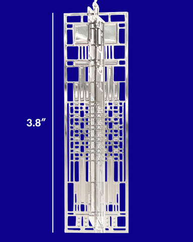 Frank Lloyd Wright Dana Art Glass Wrightsicle Ornament