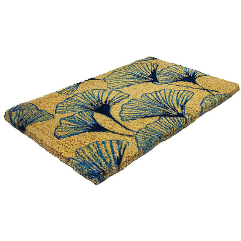 Arts & Crafts Ginkgo Handwoven Doormat