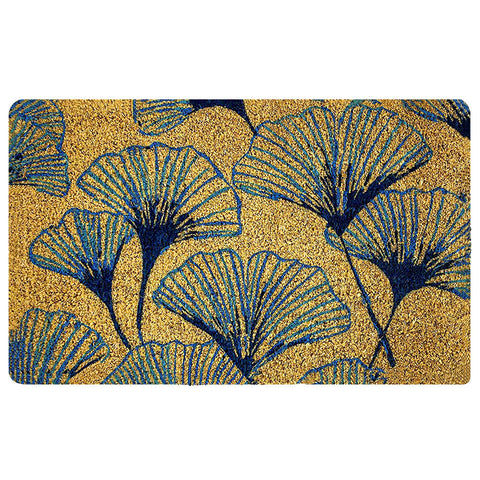 Arts & Crafts Ginkgo Handwoven Doormat