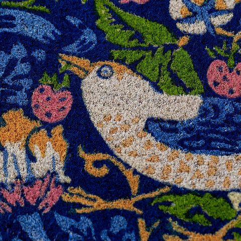 Arts & Crafts William Morris Strawberry Thief Doormat