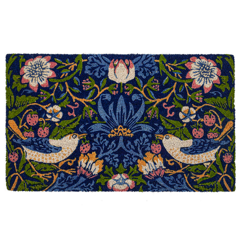 Arts & Crafts William Morris Strawberry Thief Doormat