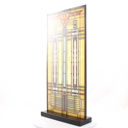 Frank Lloyd Wright Bradley Skylight Stained Glass