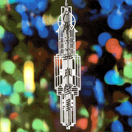 Frank Lloyd Wright Chauncey Williams Wrightsicle Ornament
