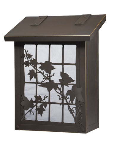 Craftsman English Ivy Brass Vertical Mailbox