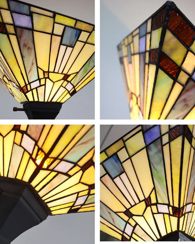 Arts & Crafts Kinsey Torchiere Floor Lamp