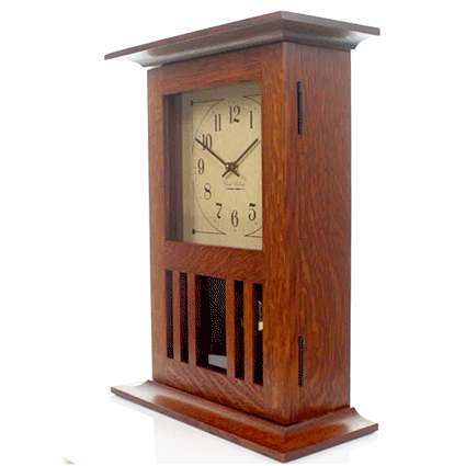 Amish Mission Craftsman Mantel Clock