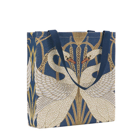 Walter Crane Swan Tapestry Shopping Bag