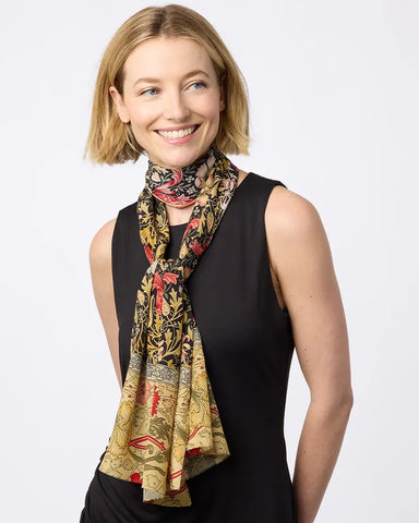 William Morris Compton Silk Scarf