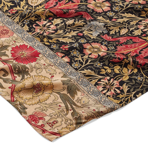 William Morris Compton Crepe de Chine Silk Scarf