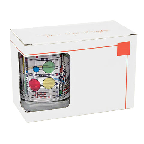Frank Lloyd Wright Coonley Playhouse DOF Tumblers (Set of 2)