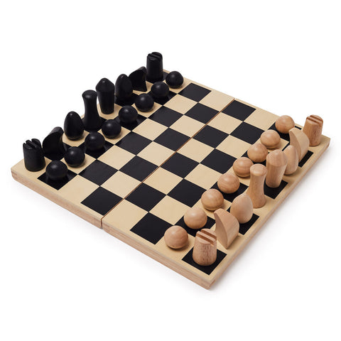 MoMA Panisa Wooden Chess Set