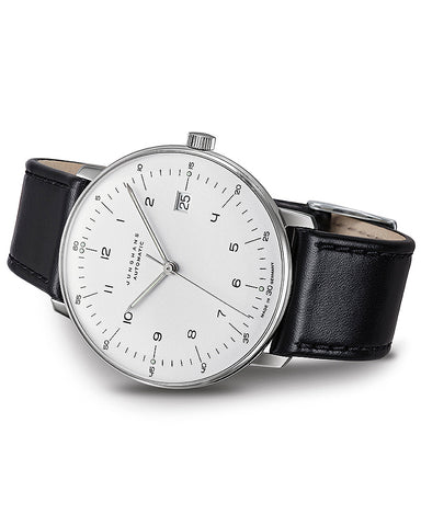 Junghans Max Bill Automatic Watch 027/4700.02 On Side