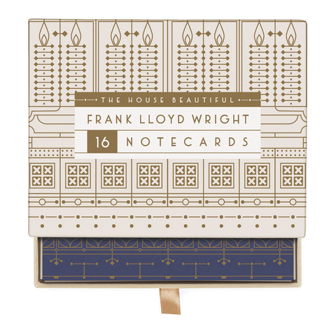 Frank Lloyd Wright House Beautiful Greeting Assortment Notecard Box