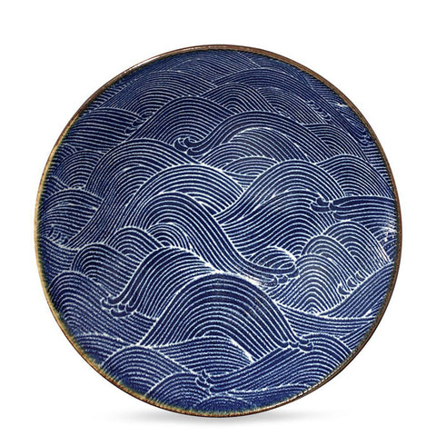 Aranami 9.75" Serving Bowl Top Down