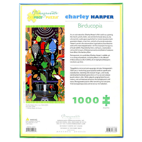 Charley Harper Birducopia 1000 Piece Jigsaw Puzzle