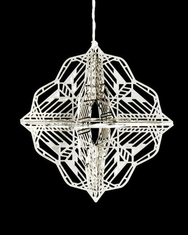 Frank Lloyd Wright Dana-Thomas Butterfly 3D Gift Ornament