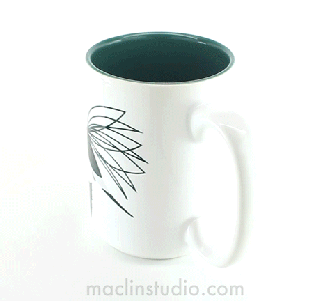 Charley Harper Little Sipper Hummingbird Mug