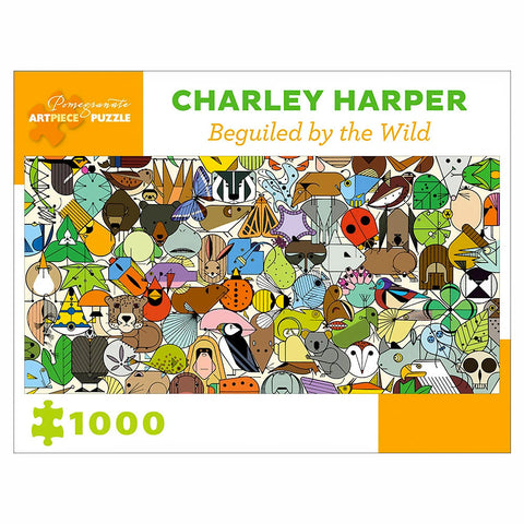 Charley Harper Beguiled by the Wild 1000 Piece Jigsaw Puzzle