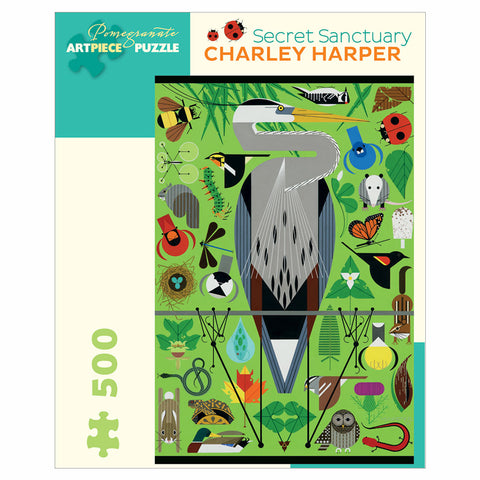 Charley Harper Secret Sanctuary 1000 Piece Jigsaw Puzzle