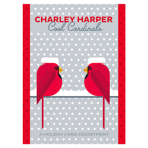 Charley Harper Cool Cardinals Holiday Card Assortment