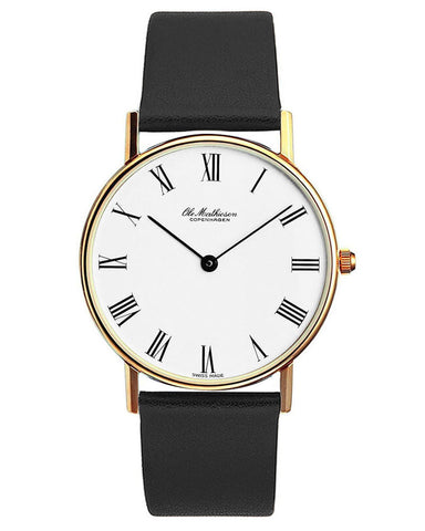 Classic Series Gold Plated Watch by Ole Mathiesen