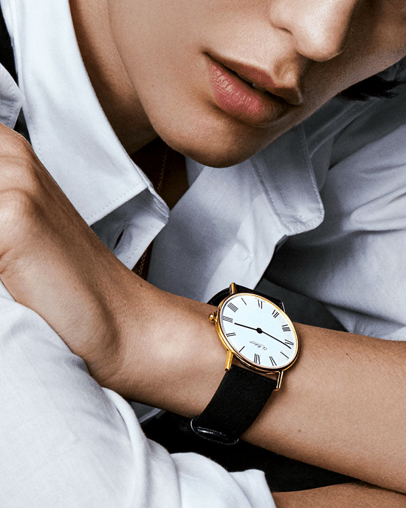 Ole Mathiesen Classic Series Gold Plated Watch | Maclin Studio