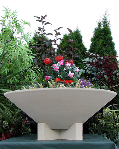 Essex Bowl Large Planter Vase With Feet