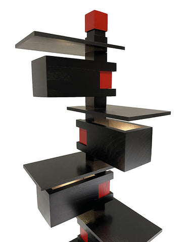 Frank Lloyd Wright Taliesin 3 Table Lamp - Black Stain
