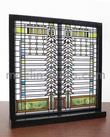 FLW Martin Casement Stained Glass Inset