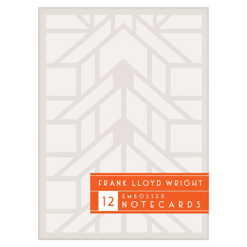 Frank Lloyd Wright Embossed Designs Notecard