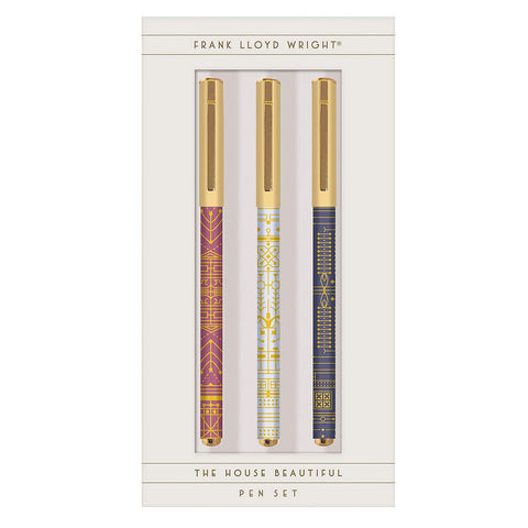 Frank Lloyd Wright House Beautiful Pen Set