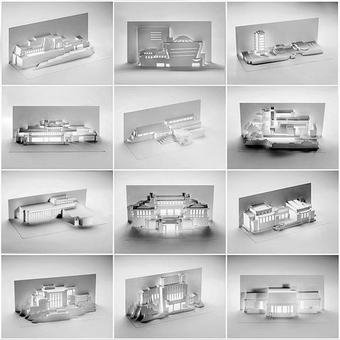 Frank Lloyd Wright Paper Models