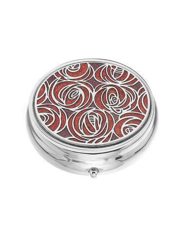 Charles Rennie Mackintosh Rose Motif Pill Box