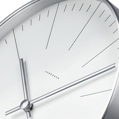 Max Bill Wall Clock - Index Lines
