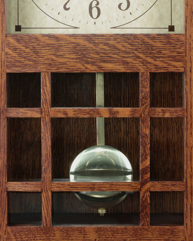 Amish McCoy Craftsman Mantel Clock - Quarter Sawn Oak