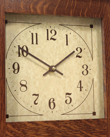 Amish Mission Craftsman Mantel Clock