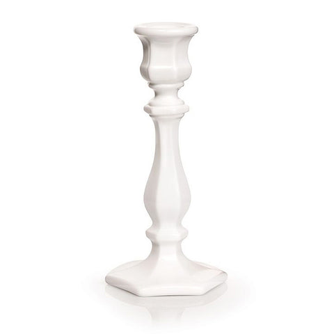 Mosser Glass 7.5" Candlestick in Milk