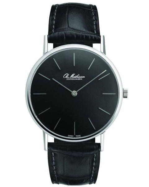 Ole Mathiesen Royal Marine Watch Black Face | Maclin Studio